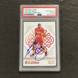 2014-15 Panini Crusade #74 Trevor Ariza Signed Card PSA 76/99 Slabbed Rockets