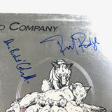 Paul Rodgers Simon Kirke & Dave Colwell signed Run With The Pack LP Vinyl PSA/DNA Album autographed