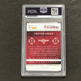 2014-15 Panini Crusade #74 Trevor Ariza Signed Card PSA 76/99 Slabbed Rockets