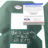 Bob Long Signed Jersey PSA/DNA Green Bay Packers Autographed