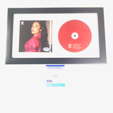 Demi Lovato signed CD Framed Album PSA/DNA Autographed I Love Me