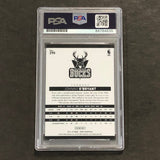 2014-15 NBA Hoops #290 Johnny O'Bryant Signed Card AUTO PSA/DNA Slabbed RC Bucks