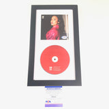 Demi Lovato signed CD Framed Album PSA/DNA Autographed I Love Me