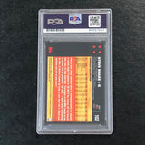 2007-08 Topps Chrome Basketball #102 Steve Blake Signed Card AUTO PSA Slabbed Trail Blazers