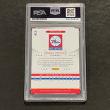 2012 NBA Hoops #237 Nikola Vucevic Signed Card AUTO PSA Slabbed 76ers