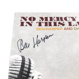 Ben Harper & Charlie Musselwhite signed No Mercy in This Land Vinyl PSA/DNA Album autographed