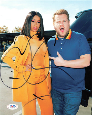 James Corden signed 8x10 photo PSA/DNA Autographed The Tonight Show