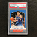 2012-13 Panini Basketball #127 Nick Collison Signed Card Auto PSA/DNA Slabbed Thunder