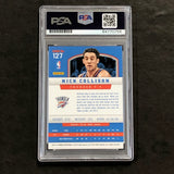 2012-13 Panini Basketball #127 Nick Collison Signed Card Auto PSA/DNA Slabbed Thunder