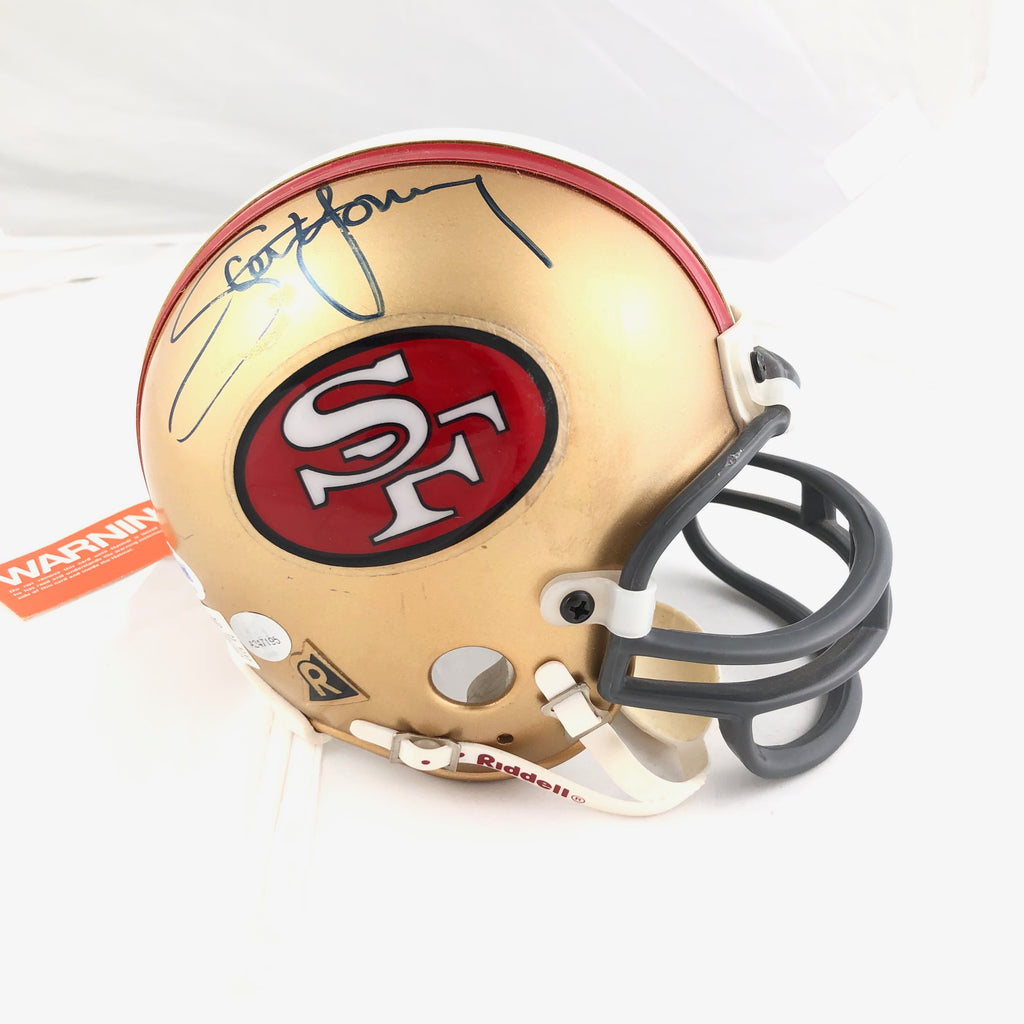 JERRY RICE Steve Young signed mini helmet PSA/DNA San Francisco 49ers –  Golden State Memorabilia