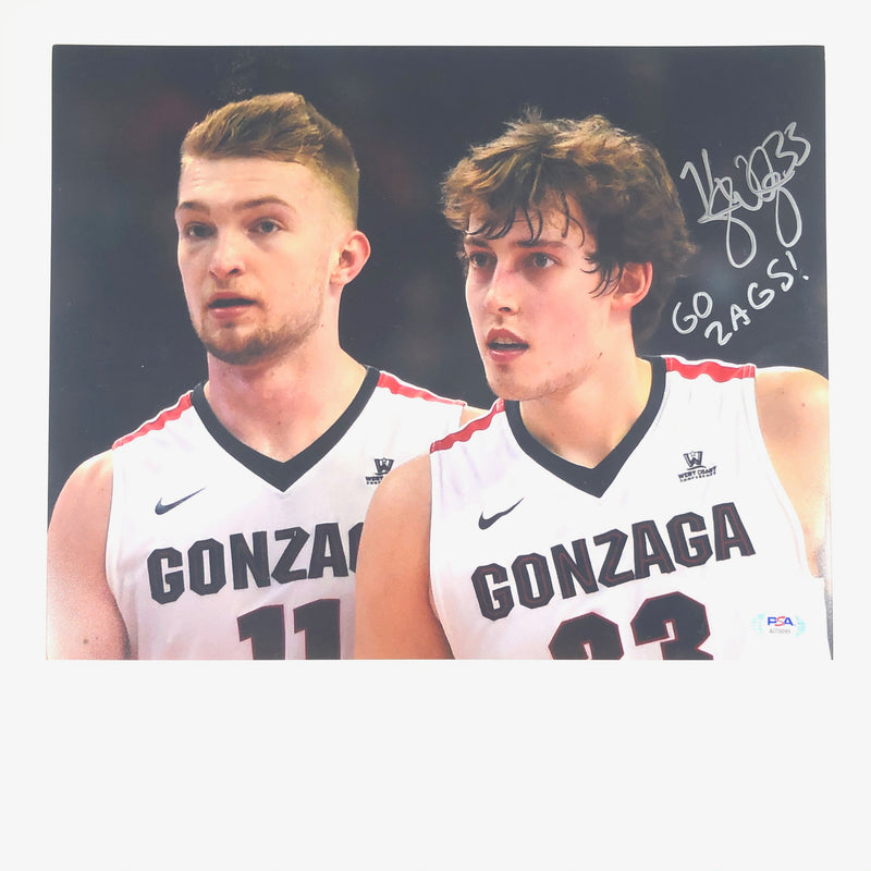 KYLE WILTJER signed 11x14 photo PSA/DNA Gonzaga Bulldogs Autographed