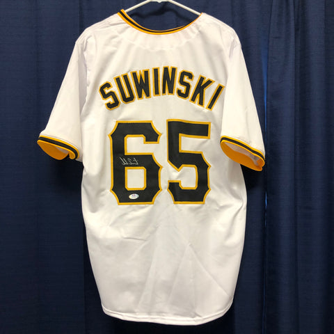 Jack Suwinski signed jersey PSA/DNA Pittsburgh Pirates Autographed