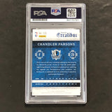 2015-16 Panini Excalibur #135 Chandler Parsons Signed Card AUTO PSA/DNA Slabbed Mavericks