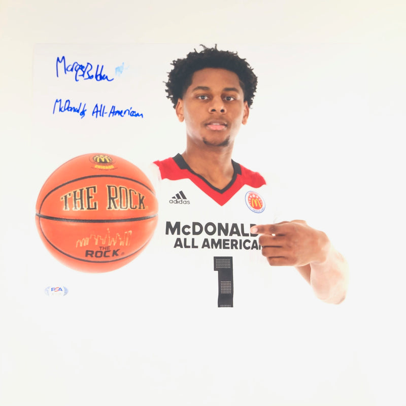 MARQUES BOLDEN Signed 11x14 Photo PSA/DNA Duke Blue Devils Autographed