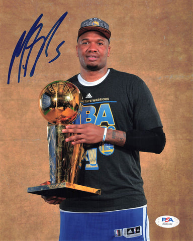 Marreese Speights signed 8x10 photo PSA/DNA Warriors Autographed Mo