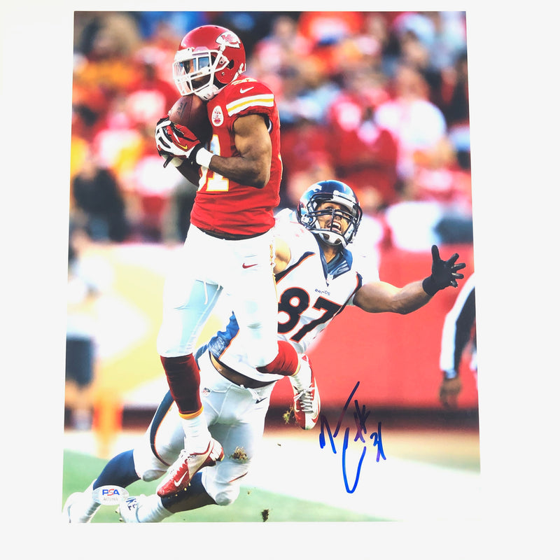 MARCUS COOPER signed 11x14 photo PSA/DNA Kansas City Chiefs Autographed