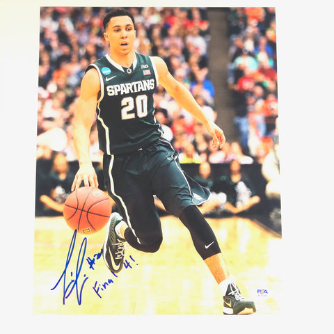 TRAVIS TRICE signed 11x14 photo PSA/DNA Michigan State Spartans