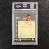 2006-07 Upper Deck Rookie Debut #85 Tim Duncan Signed Card AUTO PSA/DNA Slabbed Autographed Spurs