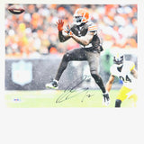 JOSH GORDON signed 11x14 photo PSA/DNA Cleveland Browns