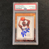 2007-08 Artifacts Basketball #78 Zach Randolph signed Card Auto PSA Slabbed Knicks