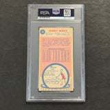 1969-70 Topps #90 Jerry West Signed Card Auto Grade 10 PSA Slabbed Lakers Inscribed