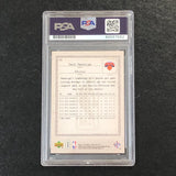 2007-08 Artifacts Basketball #78 Zach Randolph signed Card Auto PSA Slabbed Knicks