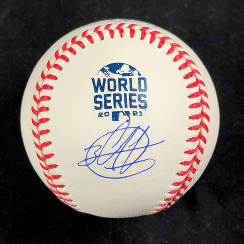 Jose Siri signed 2021 World Series baseball PSA/DNA Houston Astros autographed