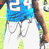 JOSH NORMAN signed 11x14 PSA/DNA Carolina Panthers autographed