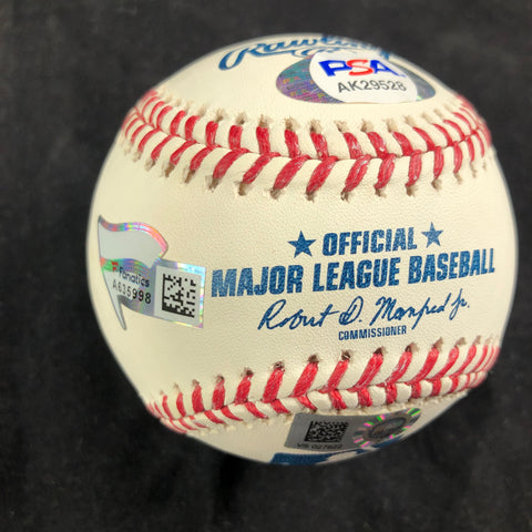 George Springer Autographed Signed Rawlings Official Major League Baseball  - Autographs