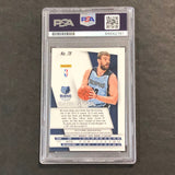 2014-15 Panini Prizm #78 Marc Gasol Signed Card AUTO PSA Slabbed Grizzlies