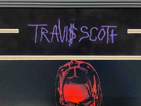 Travis Scott Signed CD Cover PSA/DNA Custom Framed Astroworld Rapper –  Golden State Memorabilia