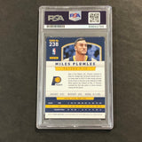 2012-13 Panini Basketball #238 Miles Plumlee Signed Card AUTO PSA Slabbed Pacers