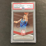 2014-15 Panini Donruss Elite #61 Chandler Parsons Signed Card AUTO PSA/DNA Slabbed Memphis Mavericks
