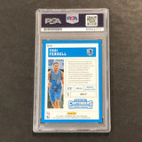 2017-18 Panini Contenders Draft #50 Yogi Ferrell Signed Card AUTO PSA Slabbed Mavericks