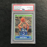 2006-07 Topps Chrome #196 CRAIG SMITH Signed Card AUTO PSA Slabbed RC Timberwolves