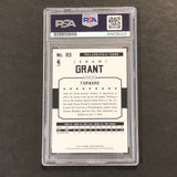 2015-16 Panini NBA Hoops #83 Jerami Grant Signed Card AUTO PSA Slabbed 76ers