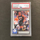 2009-10 Upper Deck Basketball #134 Willie Green Signed Card AUTO PSA Slabbed 76ers