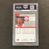 2009-10 Upper Deck Basketball #134 Willie Green Signed Card AUTO PSA Slabbed 76ers