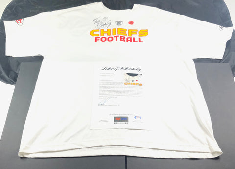 Tony Gonzalez Signed Shirt PSA/DNA Kansas City Chiefs Autographed LOA