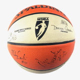 2008 San Antonio Silver Stars Team Signed Basketball PSA/DNA Autographed Ball LOA