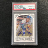 2014 Topps Gypsy Queen #40 Fergie Jenkins Signed Card AUTO 10 PSA Slabbed Cubs