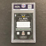 2013-14 Panini Pinnacle #154 O.J. Mayo Signed Card AUTO PSA Slabbed Bucks