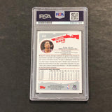 2005-06 Topps Basketball #22 Michael Redd Signed Card AUTO PSA Slabbed Bucks