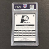 2014-15 NBA Hoops #194 Ian Mahinmi Signed Card AUTO PSA Slabbed Pacers