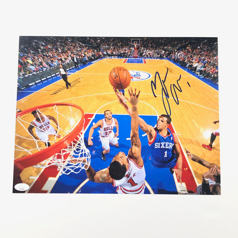 Michael Carter-Williams signed 11x14 photo JSA Sixers Autographed