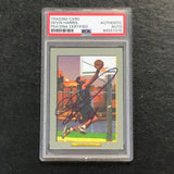 2006-07 Topps Turkey Red #89 Devin Harris Signed Card AUTO PSA Slabbed Mavericks