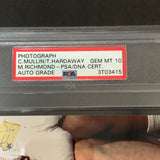 Chris Mullin Tim Hardaway Mitch Richmond signed 8x10 photo PSA/DNA Encapsulated Auto GRADE 10