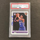 2016-17 Panini Complete #156 Malachi Richardson Signed Card AUTO PSA Slabbed RC Kings