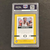 2017 Contenders Draft Picks Game Day #32 Jordan Bell Signed Card AUTO 10 PSA Slabbed Oregon Ducks