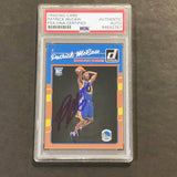 2016-17 Panini Donruss #181 Patrick McCaw Signed Card AUTO PSA Slabbed RC Warriors